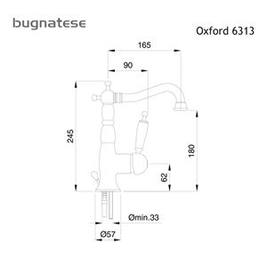 ΜΠΑΤΑΡΙΑ ΝΙΠΤΗΡΟΣ BUGNATESE OXFORD 6313-400 BLACK MATT